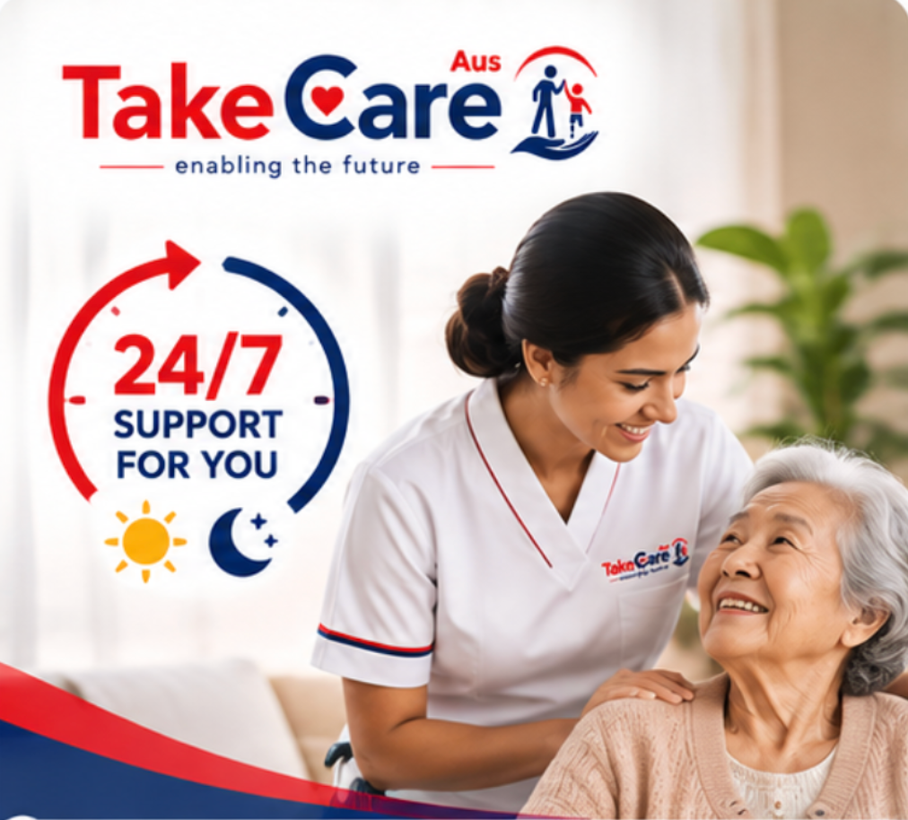 Carer offering reassurance at any hour